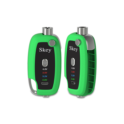 LED স্ক্রীন CBD ভ্যাপোরাইজার সহ 0.5ml 1ml CBD কার্তুজের জন্য কী ফোব ভ্যাপ পেন ব্যাটারি