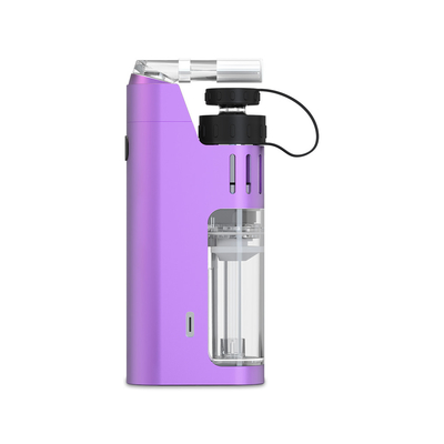 3000Mah 18650 কনসেনট্রেট ভ্যাপোরাইজার পেন Cbd তেল বাঁকা কাচের মুখবন্ধ