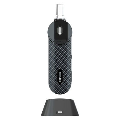 সিরামিক চেম্বার ড্রাই হার্ব ভ্যাপোরাইজার 2000mAh অ্যাডজাস্টেবল এয়ার ফ্লো ROHS