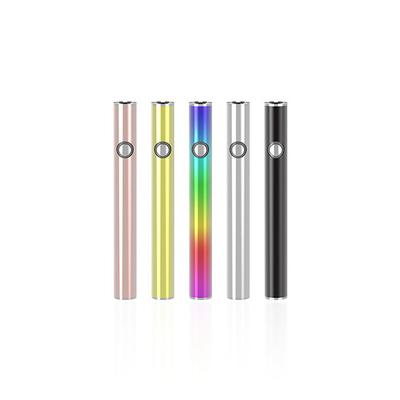 CBD THC তেল রিচার্জেবল 510 থ্রেড ব্যাটারি 350mah মাইক্রো ইউএসবি