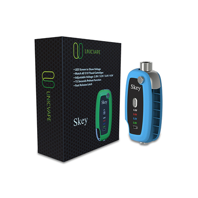 4 ভোল্টেজ সামঞ্জস্যযোগ্য 510 থ্রেড ব্যাটারি 500mah 3.2V 3.6V গাঁজা তেল