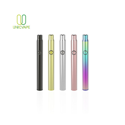 পরিবর্তনশীল ভোল্টেজ 510 CBD Vape ব্যাটারি 400mah স্লিম ব্যাটারি ভ্যাপোরাইজার