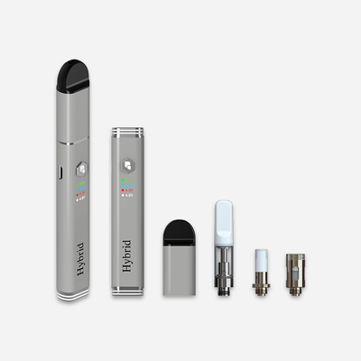 650mAh Conentrate CBD অয়েল ভ্যাপোরাইজার পেন 4.8V 510 থ্রেড কার্টিজ ড্যাব রিগ