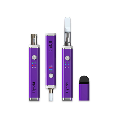 Cbd 510 Thread Concentrate Vaporizer Pen 650mah 4.8V কোয়ার্টজ চেম্বার