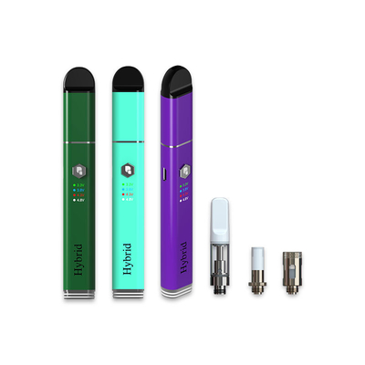 Cbd 510 Thread Concentrate Vaporizer Pen 650mah 4.8V কোয়ার্টজ চেম্বার